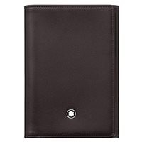 Porta carte di credito Montblanc Uomo Meisterstück  in Pelle 114537 - 114537